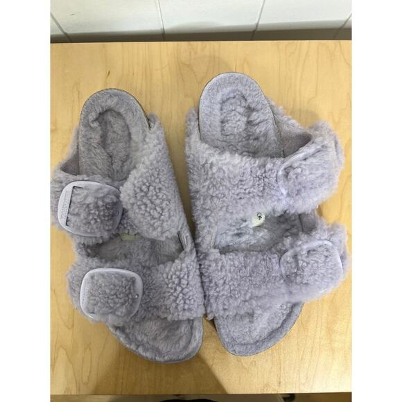 Birkenstock Arizona Big Buckle in Teddy Old Rose (Lavender) Size 41 (10-10.5 US) - Picture 5 of 11